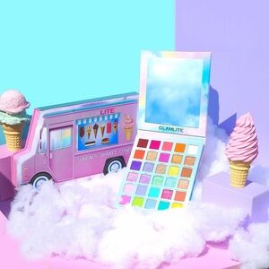 NEW GLAMLITE Ice Cream Truck Eyeshadow Palette